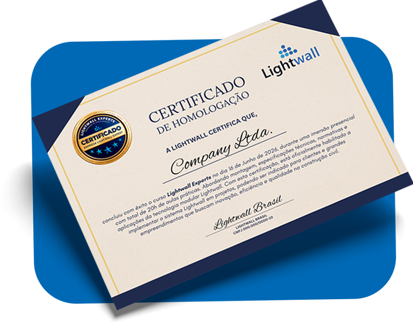 Certificado Lightwall
